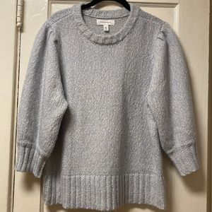 Baby Blue POPSUGAR 3/4 Sleeve Sweater